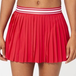 Red Hot Tennis/golf Skirt
